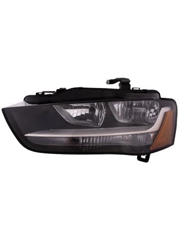 Headlight For 2012-2016 Audi A4/S4/A4 Quattro and 2013-2016 Audi A4 Allroad Canada/Allroad USA CAPA Certified Halogen Driver Side