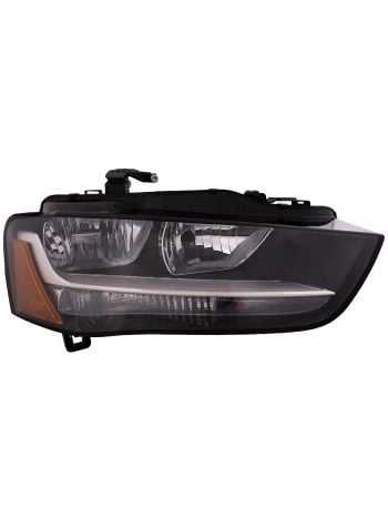 Headlight For 2012-2016 Audi A4/S4/A4 Quattro and 2013-2016 Audi A4 Allroad Canada/Allroad USA CAPA Certified Halogen Passenger Side