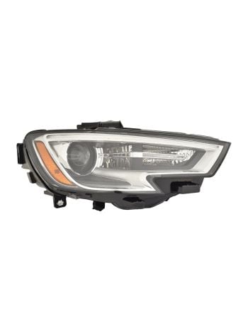 BI-HID Headlight Right Passenger Side For 17-20 Audi A3 & S3 CAPA Certified