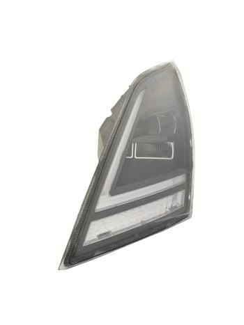 Headlight Compatible With Volvo VNL VNR 2018-2021 Left Driver Side Full LED Premium With Control Model And Signature DRL