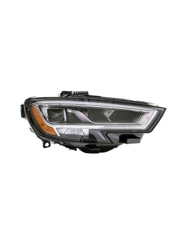 Right Passenger Side HeadLight For Audi A3 S3
