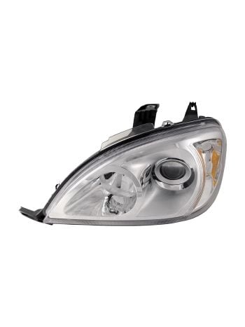 Headlight Fits Mercedes-Benz M-Class ML320 ML350 ML500 ML55 AMG Includes Left Driver Side Chrome Housing Halogen Headlamp