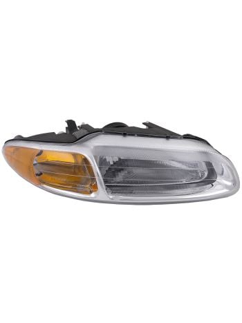 Headlight Halogen Type Passenger Right Fits 1996-2000 Chrysler Sebring JX JXi Convertible​​​​​​​