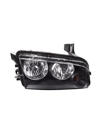 Headlight Halogen Right Passenger Assembly Fits 2006-2010 Dodge Charger  (Built After 11/08/06) (Will