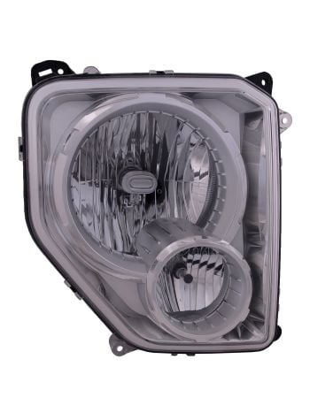 Headlight For 08-09 Jeep Liberty Passenger Halogen Headlamp With Fog Lights