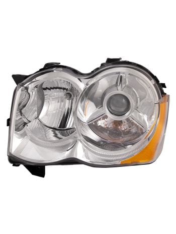 Headlight HID Type Left Driver Fits 2008-2010 Jeep Cherokee