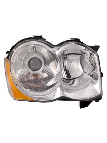 Headlight HID-Type Right Passenger Fits 2008-2010 Jeep Cherokee