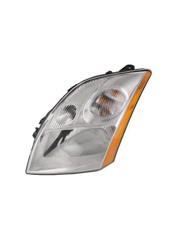 2007-2009 Nissan Sentra 2.0L Driver Left Side Headlamp Chrome Halogen Headlight Assembly