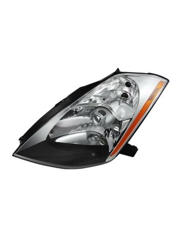 Headlights For Nissan 350Z Black Housing HID Headlights For 2003-2005 Nissan 350Z / Fairlady Z33 - DOT Compliant Black HID Headlight Assembly For 2003-2005 Z33 Headlights For Nissan 350Z Black Housing HID Headlights For 2003-2005 Nissan 350Z / Fairlady Z33 - DOT Compliant Black HID Headlight Assembly For 2003-2005 Z33