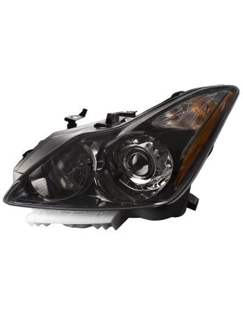 Headlight Set Fits Infiniti G37 11-13 / Q60 14-15 Coupe/Convertible