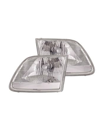 Driver & Passenger Headlight For Ford F-150 F-150 Heritage