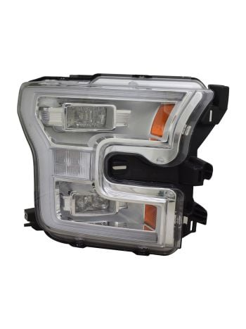 Right Passenger Side Headlight For 15-16 Ford F-150