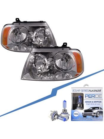 LINCOLN NAVIGATOR RIGHT HALOGEN HEADLIGHT 2003-2006 4L74-13005-A L74