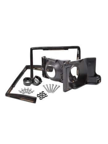 PERDE 87-93 Ford Mustang Headlight Hardware Kit (Set; Bracket; Lock Rings; Gaskets; Hardware)