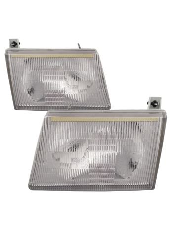 fits Ford E-100 E-150 E-250 E-350 Econoline 5x7 7x6 LED Headlight High Low Beam