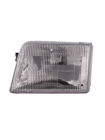 Headlight Halogen Left Driver Assembly Fits 1993-1997 Ford Ranger