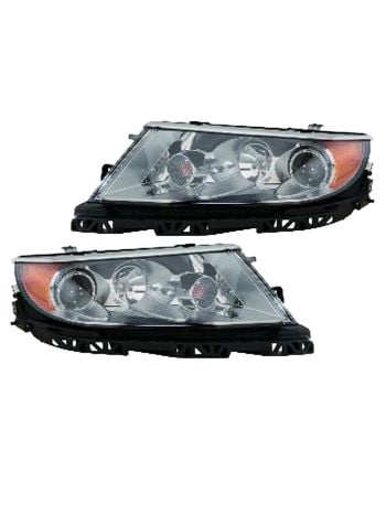 Driver & Passenger HeadLight For Lincoln MKZ 2010-2012