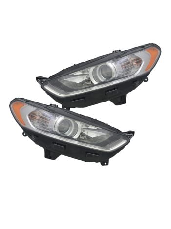 Headlight Right LED Halogen Head Lamp Passenger Side For 2017-20 Ford