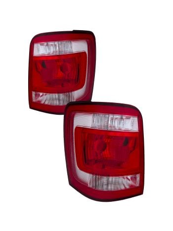 Tail Lights Set Fits 2008-2012 Ford Escape Hybrid Driver And Passenger Side
