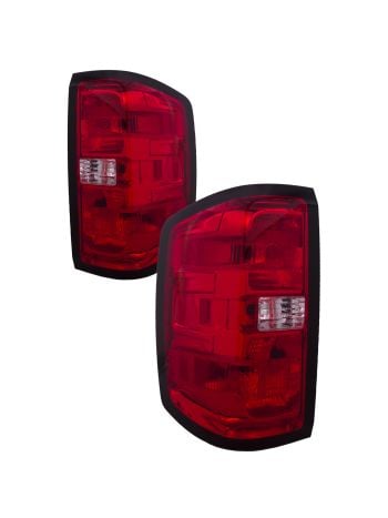 TAIL LIGHT Chevrolet GMC Sierra 3500 HD Silverado 1500 Silverado 2500 HD Silverado 3500 HD 2014 2015 2016 2017 2018