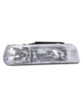 Halogen Headlight Left Driver Side Fits 1999-2002 Chevrolet Silverado 1500-3500/2000-06 Suburban/Tahoe