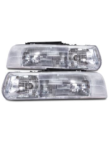 HEADLIGHT Chevrolet Silverado 1500 Silverado 2500 Silverado 2500 HD Silverado 3500 Suburban 1500 Suburban 2500 Tahoe 1999 2000 2001 2002 2003 2004 2005 2006