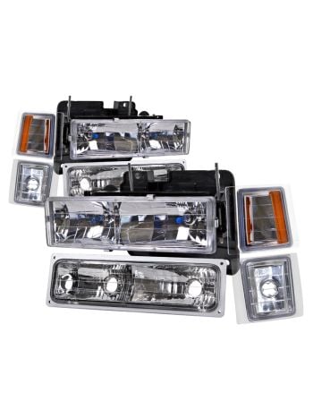 HEADLIGHT Chevrolet Blazer C1500 C1500 Suburban C2500 C2500 Suburban C3500 K1500 K1500 Suburban K2500 K2500 Suburban K3500 Tahoe 1994 1995 1996 1997 1998 1999 2000