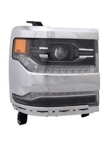 Right Passenger Side HeadLight For Chevrolet Silverado 1500 2016-2018