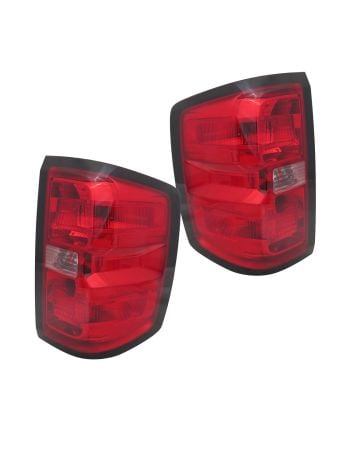 Nakuuly Tail Light Assembly Compatible With 2014 2015 Chevy Silverado 1500 2500HD 3500HD GMC Sierra 3500 HD Right Passenger Side Taillight Brake Lamps Bulb And Harness In | Whizz Tail Light Assemblies - Foto 11