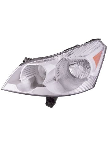Halogen Headlight Left Driver Assembly Fits 2009-2012 Chevrolet Traverse