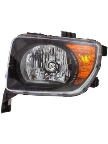 Halogen Headlight Left Driver Side Assembly For 2007-2008 Honda Element EX XL