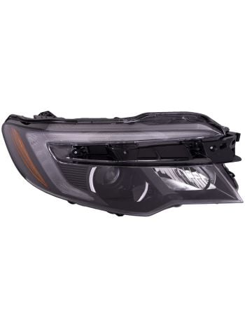 Headlight Halogen W/Drl Right Passenger Fits Honda 16-18 Pilot Touring Elite Ex Ex-L 17-20 Ridgeline RTL-T Model