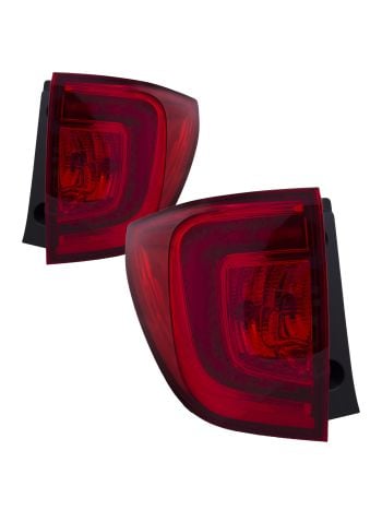 Tail Lights Set Left Right Fits 2016-2017 Honda Pilot