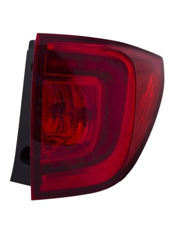 Tail Light Fits 2016-2017 Honda Pilot Right Passenger Side Rear Tail Lamp Assembly