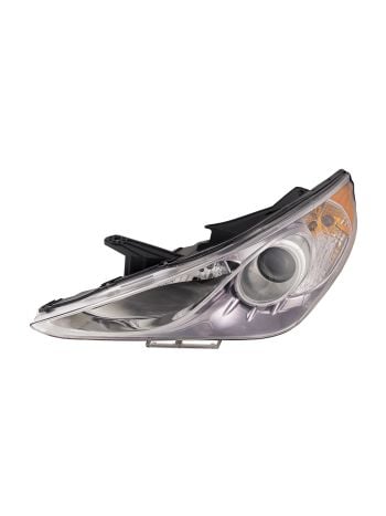 munirater Black Housing Clear Lens Projector Headlamps Pair
