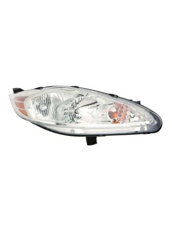 Headlight Compatible With Ford Fiesta 2011-2013 CAPA Certified Right Passenger Side S SE Sedan Hatchback