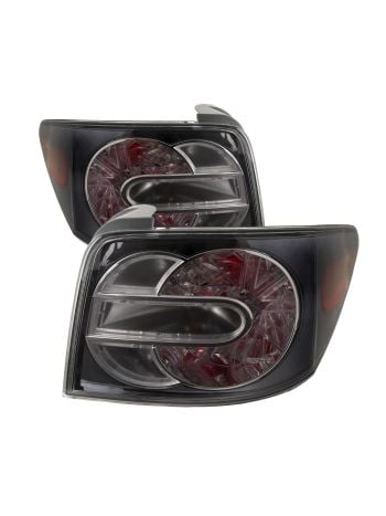 PERDE Tail Lights Set Fits 2007-2012 Mazda CX-7 w/Performance Lens Halogen Driver and Passenger Pair Tail Lamps
