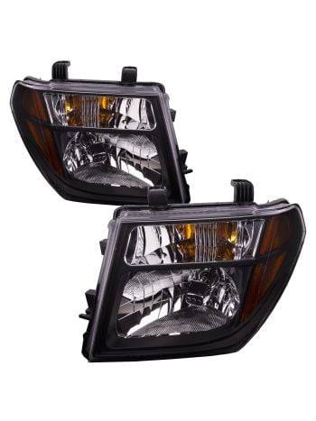 Pair Of Clear Fog Lights For Nissan Frontier 2005-2009 – Direct Replacement With H11 Bulbs
