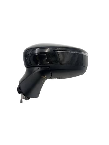 Spieg Driver Side Power Mirror For 2020-2022 Nissan Versa – Paintable Black, With Turn Signal, Heated Option