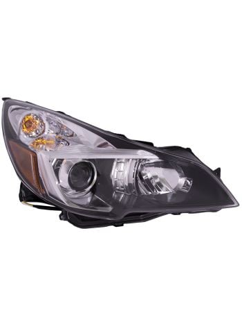 Fit 10-14 Outback/Legacy Chrome Housing LED Clear Side Mark Projector