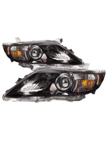 Headlights Pair For Toyota Camry SE 10-11 CAPA Certified Halogen Headlamp