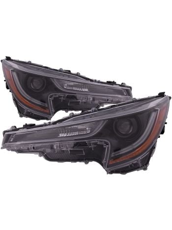 Right Passenger Side LED Headlight Assembly For 2020-2022 Toyota Corolla LE/XLE Sedan