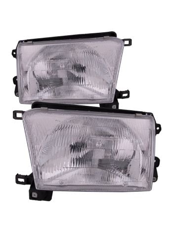 Headlamp Set Left Driver Right Passenger Pair Fits 1996-1998
