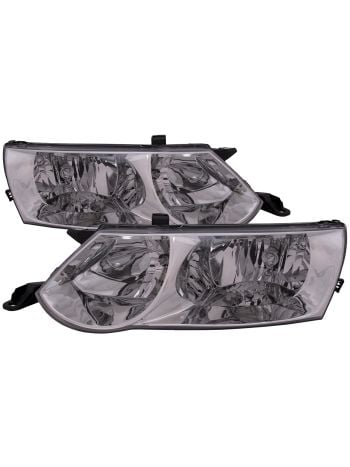 2002-2003 Toyota Solara Halogen Type Headlights Set Driver Left Passenger Right Assembly