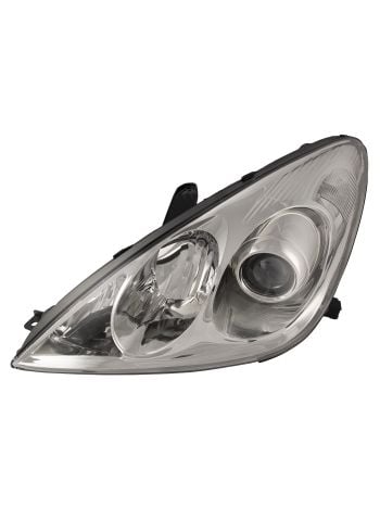 Headlight Fits Lexus ES330 2005-2006 Includes Left Driver Side  Chrome Housing Halogen Projector Headlamp