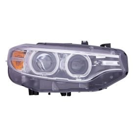 Rejilla O Tapa De Faro Antiniebla Izquierdo Para BMW Serie 4 2014-2020 - Texturizada En Negro