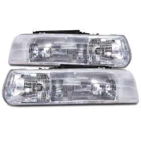 HEADLIGHT Chevrolet Silverado 1500 Silverado 2500 Silverado 2500 HD Silverado 3500 Suburban 1500 Suburban 2500 Tahoe 1999 2000 2001 2002 2003 2004 2005 2006